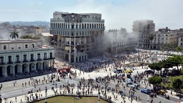 Una espa?ola, entre los muertos en el hotel de La Habana