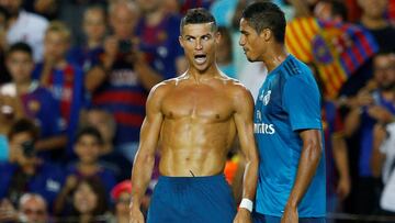 Cristiano: golazo, expulsión en 24 minutos y empujón al árbitro