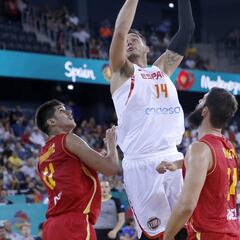 Las imágenes del debut de España en el Eurobasket 2017