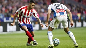 Vitolo, ante el Espanyol. 