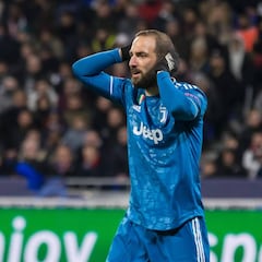 Higuaín tampoco llega a tiempo al regreso de la Serie A