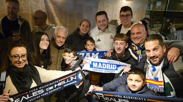 Hicieron piña con Roncero en los prolegómenos del partido del sábado ante el Elche.