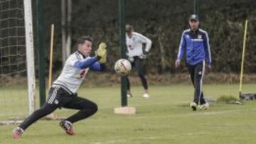 Luis Enrique Delgado ha disputado dos partidos como titular en este semestre. Ambos por Copa Águila, ante Expreso Rojo y Equidad