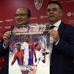 Sevilla y Extremadura presentan el partido homenaje a Reyes