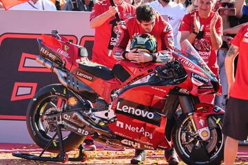 Francesco Bagnaia, campeón del mundo de la categoría reina