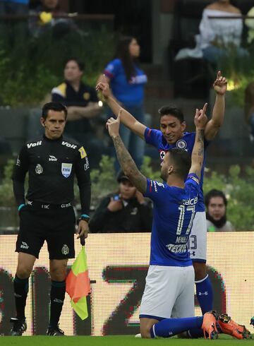 Las mejores imágenes del América vs Cruz Azul