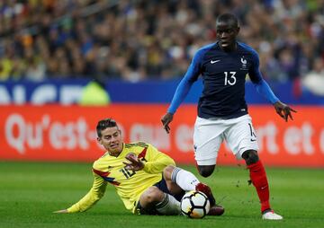 Francia vs. Colombia, las mejores imágenes del partido