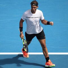 Nadal no especula y noquea a Florian Mayer en su debut