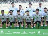 Alineación del Racing contra el Albacete.