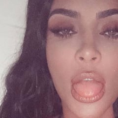 Kim Kardashian provoca a las redes y a Nicki Minaj con su última foto en bikini