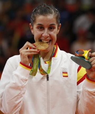 Medalla de oro para Carolina Marín