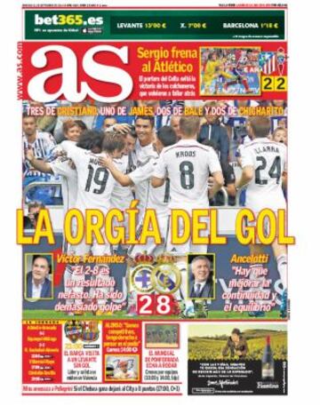 Las portadas de AS de septiembre