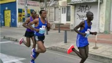 Los africanos siguen dominando la Media Marat&oacute;n de Bogot&aacute;.