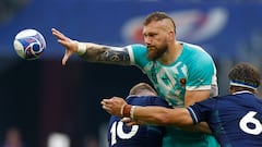 Rugby Union - Rugby World Cup 2023 - Pool B - South Africa v Scotland - Orange Velodrome, Marseille, France - September 10, 2023 South Africa's RG Snyman in action REUTERS/Peter Cziborra