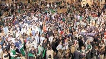 <b>CIUDAD EN FIESTA. </b>En las calles céntricas de Málaga estalló el bullicio tras el éxito del Unicaja.