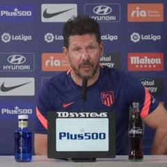 Simeone sobre el pasillo: "Respetamos al Real Madrid pero más a nuestra gente"