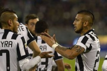 Arturo Vidal se matriculó con un golazo desde fuera del área para ampliar las diferencias.