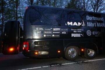 Explosión en el autobús del Borussia Dortmund