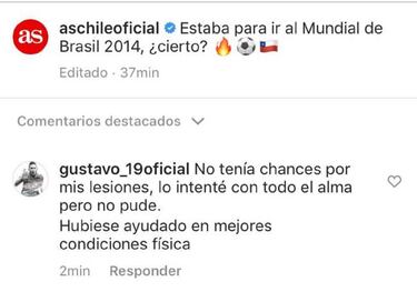 Canales confesó por qué no fue al Mundial de Brasil 2014