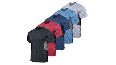 Estas camisetas deportivas transpirables y de secado rápido tienen un 50% de descuento