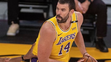 Los Lakers, negados: Drummond se lesiona y Marc pierde el sitio