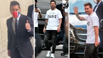 La épica llegada de Messi a París: ¡generó histeria en el hotel y el estadio!