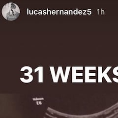 Lucas anuncia en redes sociales que será padre tras el Mundial