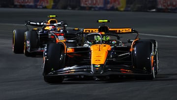 Lando Norris played down his losing battle with the Red Bull driver: “Nobody in F1 could have recovered from a deficit like the one I had.”
