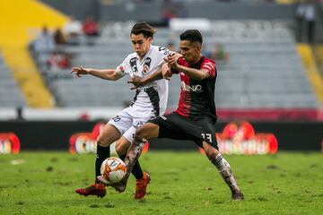 En el primer partido del torneo ante Chivas, debutó con el cuadro de los Xolos.