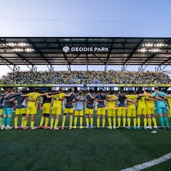 Why do Nashville SC have home advantage in the 2023 Leagues Cup final against Inter Miami?