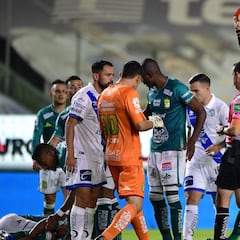 La expulsión de George Corral que dejó en desventaja al Puebla