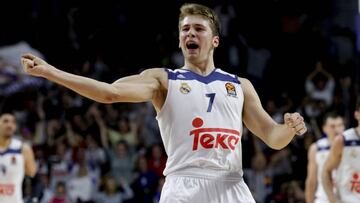 El escolta esloveno del Real Madrid, Luka Doncic.