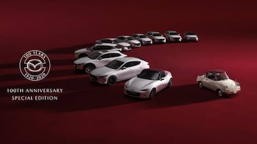 Mazda celebra su 100 Aniversario con una edición especial del Mazda2, Mazda3, CX-3 y MX-5