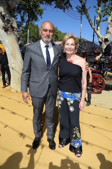 Ana Rosa Quintana y Juan Muñoz.