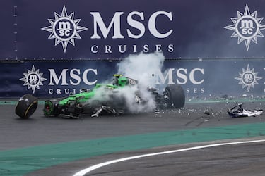 Accidente Bortoleto.