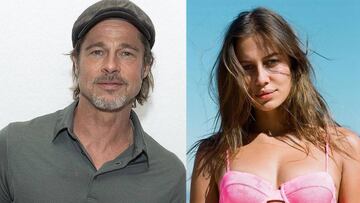 Brad Pitt, de vacaciones en su casa de Francia con la modelo Nicole Poturalski