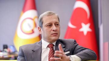 Burak Elmas, presidente del Galatasaray.