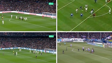 Los goles calcados de Maradona y Messi con el 1-3 y el 1-4 del Ajax