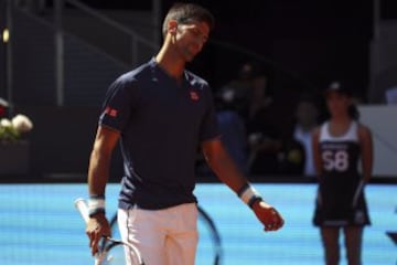 Djokovic, beaten in straight sets by Nadal