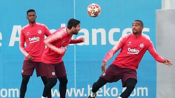 Boateng: "Vi a Messi entrenar y pensé en retirarme"