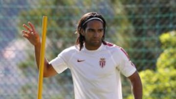 Radamel Falcao ya entrena con el M&oacute;naco