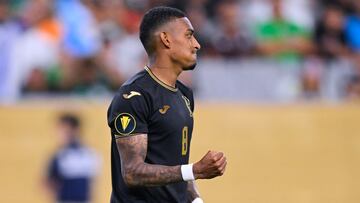 Joseph Rosales of Honduras during the Quarter Finals match between Panama and Honduras as part of the 2025 CONCACAF Gold Cup at State Farm Stadium, on June 28, 2025 on Glendale, Phoenix Arizona, United States.