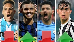El termómetro de Argentina: sube Icardi y baja Lautaro