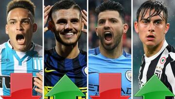 El termómetro de Argentina: sube Icardi y baja Lautaro