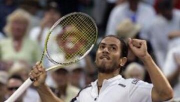 <B>GRANDE</B>. El argentino ya domina por 3-1 en sus enfrentamientos con Federer. Muy pocos pueden presumir de ello.