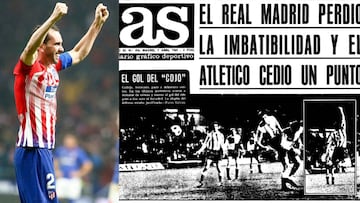 God&iacute;n emul&oacute; en el Atl&eacute;tico-Athletic el gol del cojo de Calleja en 1969 al Sabadell.
