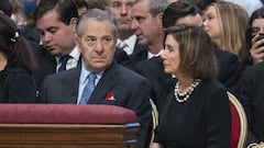 La presidenta de la Cámara de Representantes de Estados Unidos, Nancy Pelosi, junto a su marido, Paul Pelosi
STEFANO COSTANTINO / ZUMA PRESS / CONTACTOPHOTO