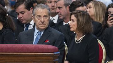 La presidenta de la Cámara de Representantes de Estados Unidos, Nancy Pelosi, junto a su marido, Paul Pelosi
STEFANO COSTANTINO / ZUMA PRESS / CONTACTOPHOTO