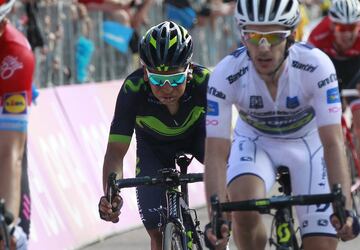 A dos etapas del final, Nairo se viste de rosa en el Giro de Italia