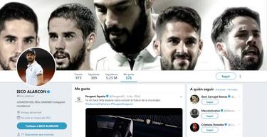Isco da 'me gusta' a un tuit contra Solari y después lo borra